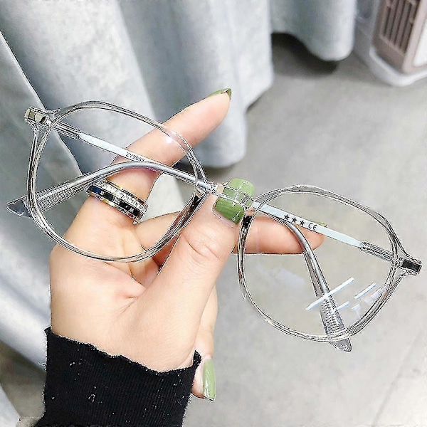 Barn Blåljusblockerande Glasögon Läsglasögon Datorspel Glasögon För Pojke Flicka Grey