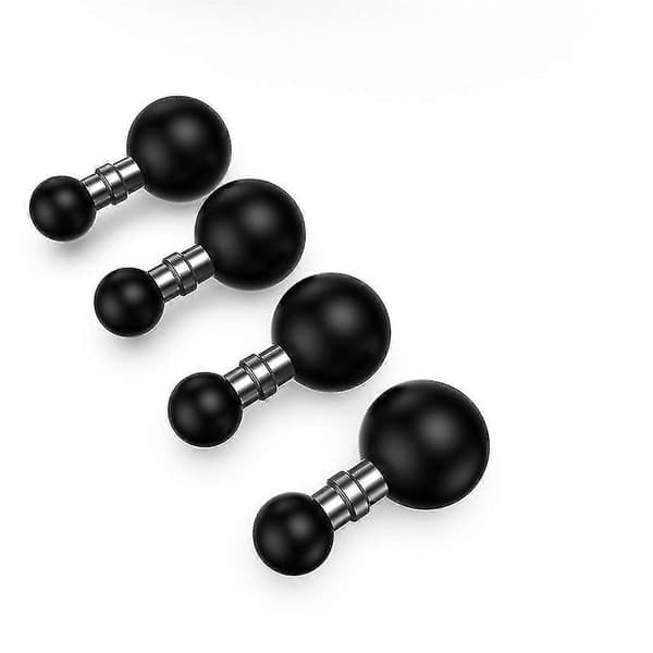 25 mm - 15 mm/17 mm/25 mm komposiittipalloadapteri, kaksoispallo Garmin GPS -kiinnikkeille B
