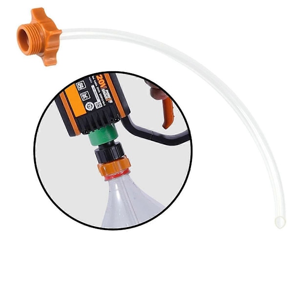 2-pack Flasklocksadapter WA4038 för flasklocksadapter - WA4038 för 60044335 trycktvättflasklock