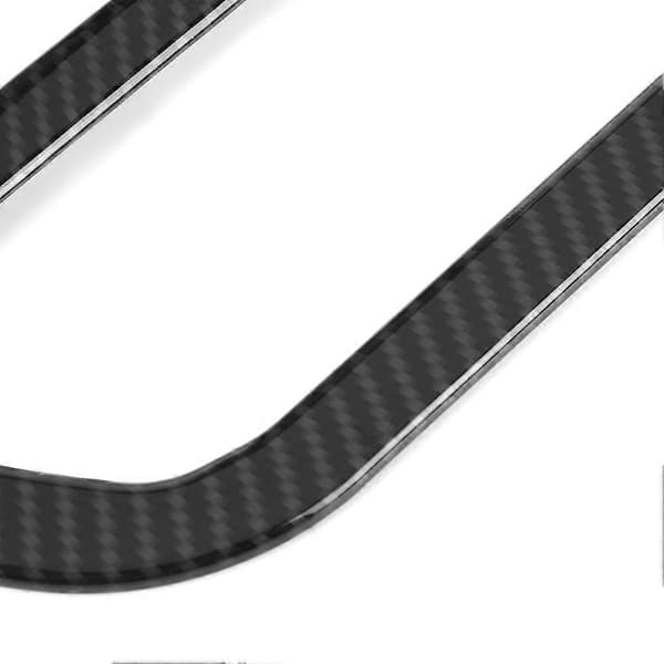 Kolfiberstil Bil Center Luftkonditionering Ram Skydd Trim för 5-serie G30 2017?2018