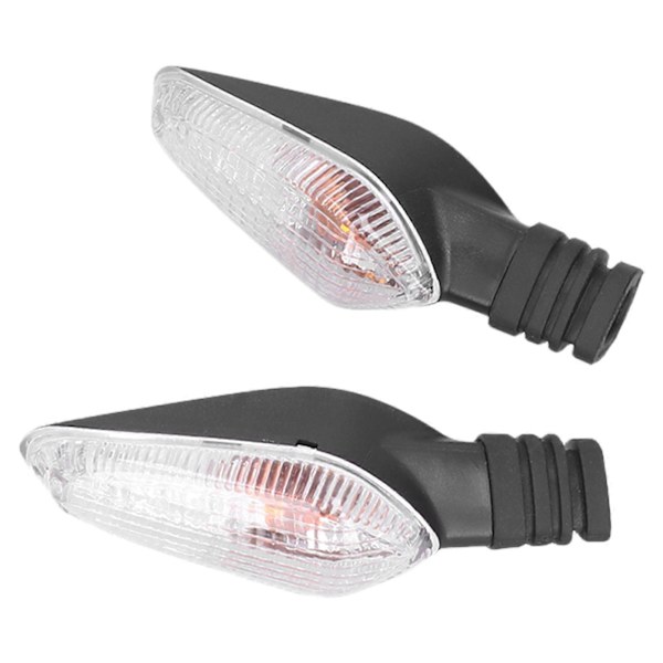 12V Blinklysindikator Gult Lys Erstatning for Ducati Monster 695 696 796 797 821 1100 S EVO 1200 Transparent Linse