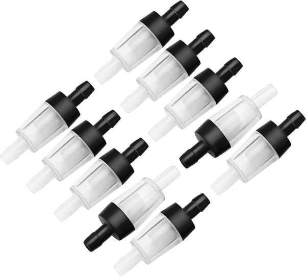 20-pack backventiler för akvarieluftpump, enkelriktad backventil i plast, tillbehör för akvarium, svart