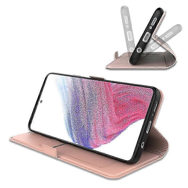 För Samsung Galaxy A06 Skal Stötsäkert TPU Innerskal Läder Telefonfodral s20241212286 Style D