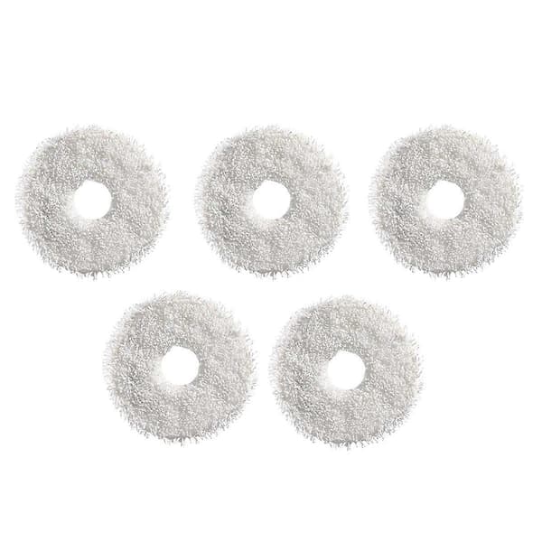 Moppeklude Tilbehør til L20 Ultra, Rengøringsmiddel til L10s Ultra, Vaskbar Mikrofiber Vådmoppepude Tilbehør