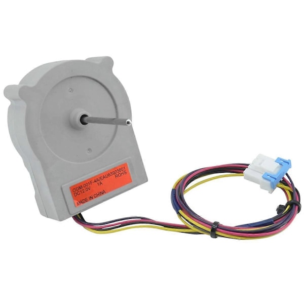 EAU63923601 Kondensatorviftemotor for kjøleskap, erstatter LFXS26596S PS12383669 EAP12383669 DC 12V