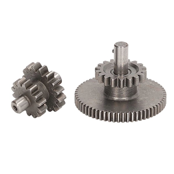 2 Sett Motor Motor Gear Akselsett Rustsikker Prosess Erstatning for CG125 150 Motorsykler ATVer