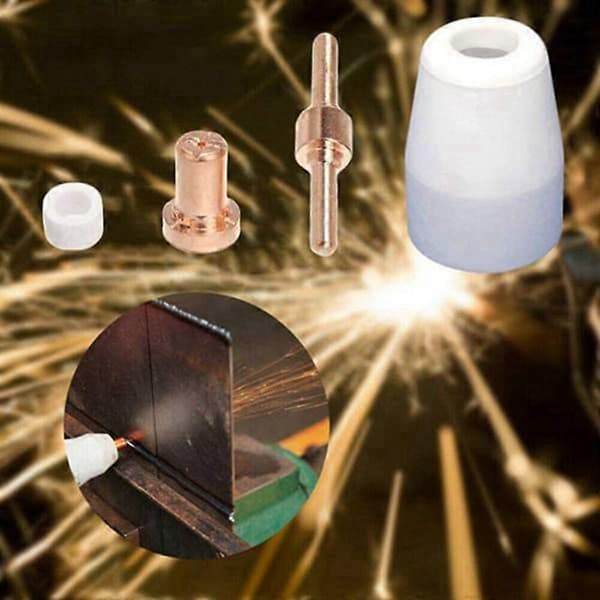 60 Plasma-leikkaustarviketta Cut40 50 -taskulampulle plasma-leikkurilla PT31 LG40