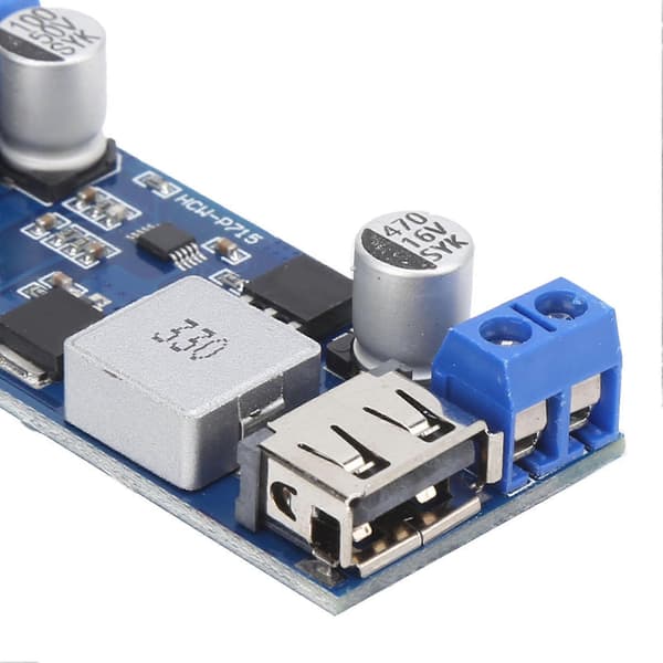 Buck Converter Modul Resin Spændingsreducer Strømforsyning Transformer DC9?36V til 5V