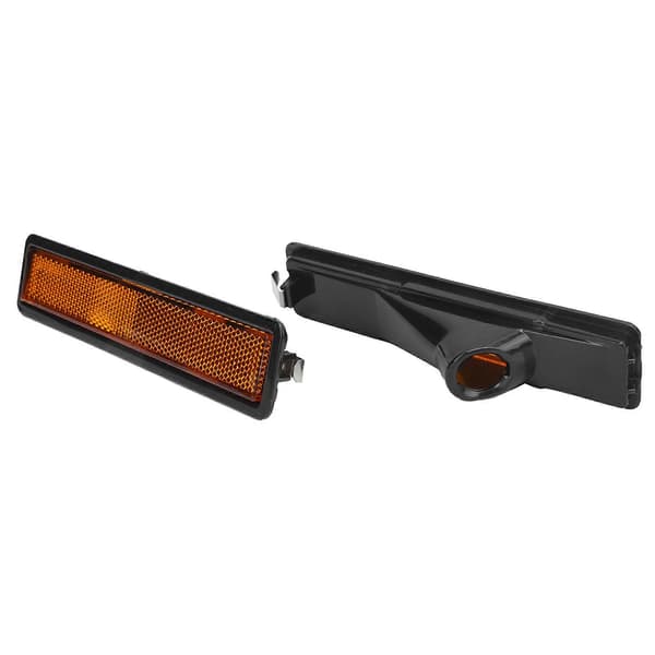 2 stk. Forreste Sidemarkeringslygte Dæksel Linse 63141377849 Erstatning for E30 E32 E34 318i 325i 525i 735i Gul