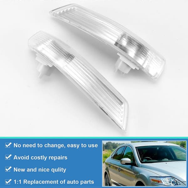 Sidespejl Blinklys Bakspejl Lys til Mondeo Focus 8S7113B381AA 8M5113B381AA