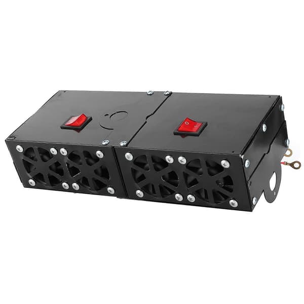 Bilvarmer Defroster Auto 4 Hull Vifte 12V Defroster 800W