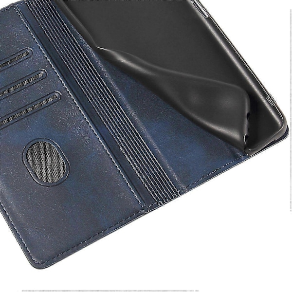 Til iPhone 16 Pro Etui Læder Telefon Cover Stærk Magnetisk Kortholder s20241212513 Style B