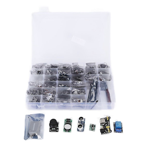 Sensor Modul Sæt 45 i 1 Sensor Modul Starter Kit til Elektroniske DIY Brugere Laboratorium
