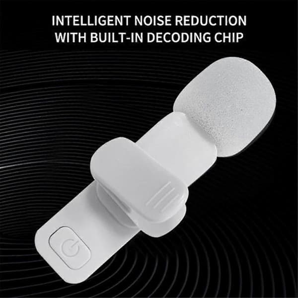 K9 Trådløs Bluetooth Lavalier Mikrofon En til To Støjreduktionsmikrofon Live Broadcast Mikrofon til