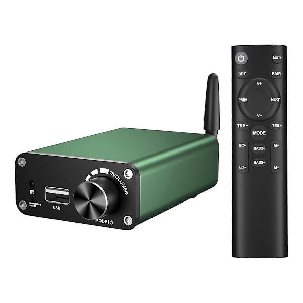 Bluetooth Audio Forstærker TPA3116 Stereo 2.0 Kanal Klasse D Hjemmebiograf Forstærker 200W Effekt Digital Audio Forstærker
