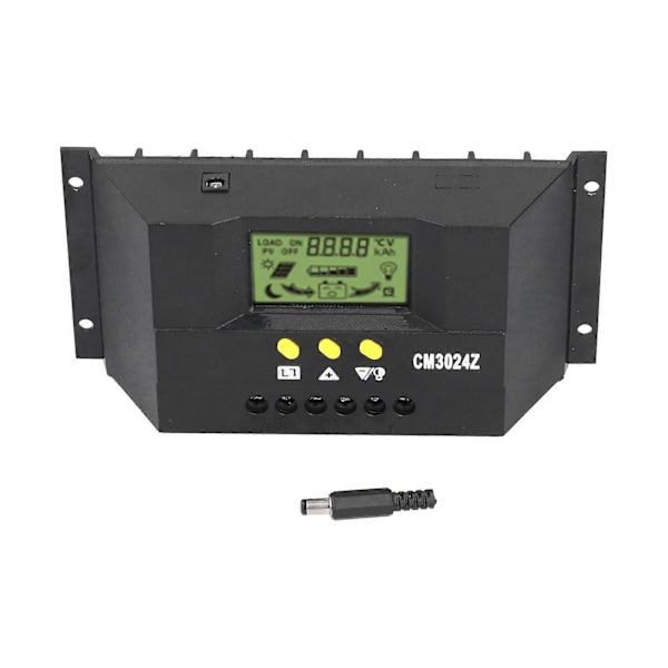 CM3024Z PWM Solar Charge Controller LCD Display Solpanel Intelligent Regulator 12V 24V20A