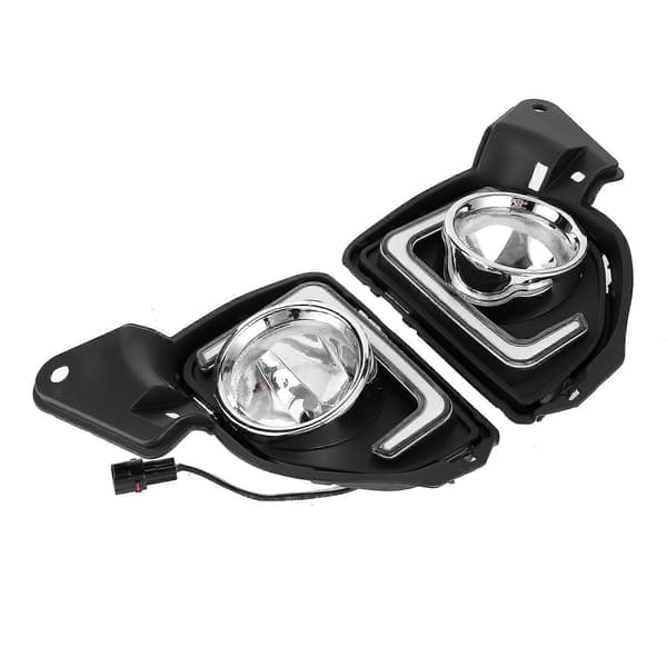 Par DRL LED Kjørelys Tåkelys Blinklys Lampe 6000K Passer Hiace 2015?2018