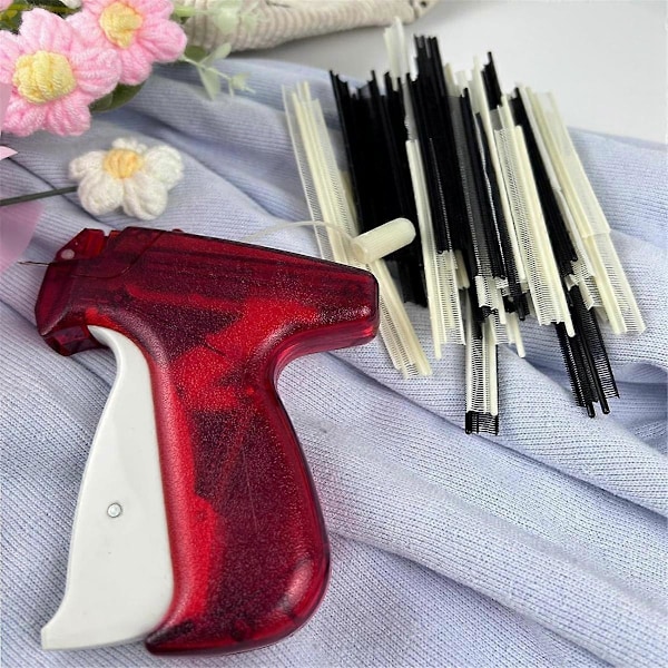 6003 st Fine Garment LabelGun Kit Etikettfästningsverktyg MicroGun för Kläder Sömnad Quiltning Fållning QuickGun