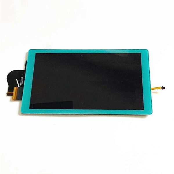 2IN1 Switch Lite -konsolin LCD-näyttö kosketusnäytöllä, täysin asennettu kokoonpano, varaosa Switch Lite -konsolille, vaaleansininen