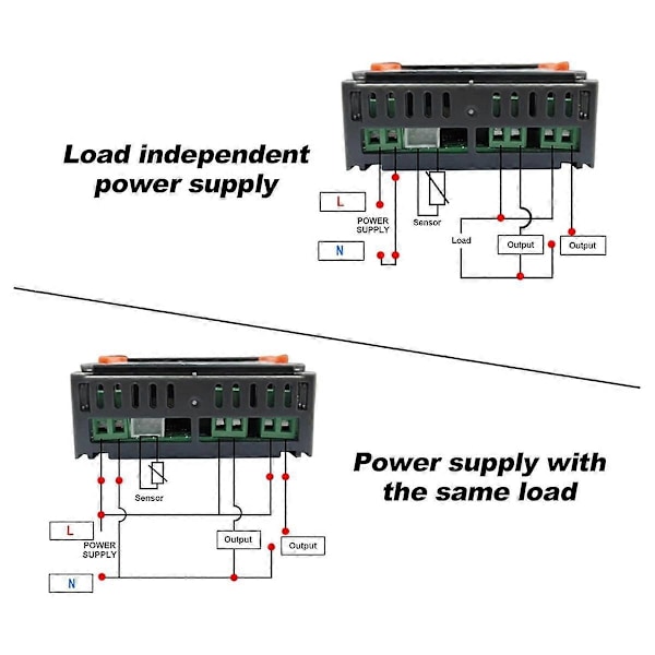 Dobbelt Display Temperatur- og Fugtighedsregulator STC-3028 10A AC110-220V, Intelligent Digital Termostat til Rugemaskiner