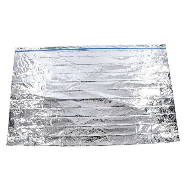 Tält Nödöverlevnadsskydd Enkellager Varmt Aluminiumtält Med Armband För Jordbävningshjälp Silver