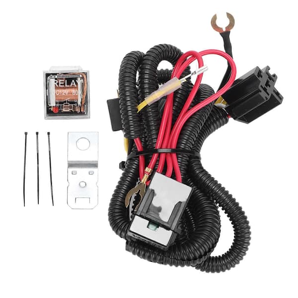 12V Horn Ledningsnet Relæ Kit Sæt til Bil Lastbil Grillmontering Blast Tone Universal