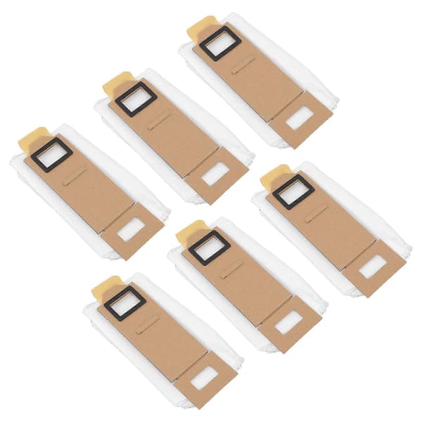 6 stk. støvsugerposer reservedele til Xiaomi Roborock T7S Plus version