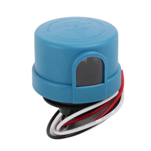 Fotocellesensor Auto Fotoelektrisk Bryter Lyskontroller Vanntett 105?305V 10A