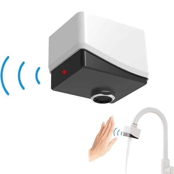 Beröringsfri Kranadapter, Smart Rörelsesensoradapter för Köks- och Badrumskran, Automatisk Sensor Kranadapter -T01