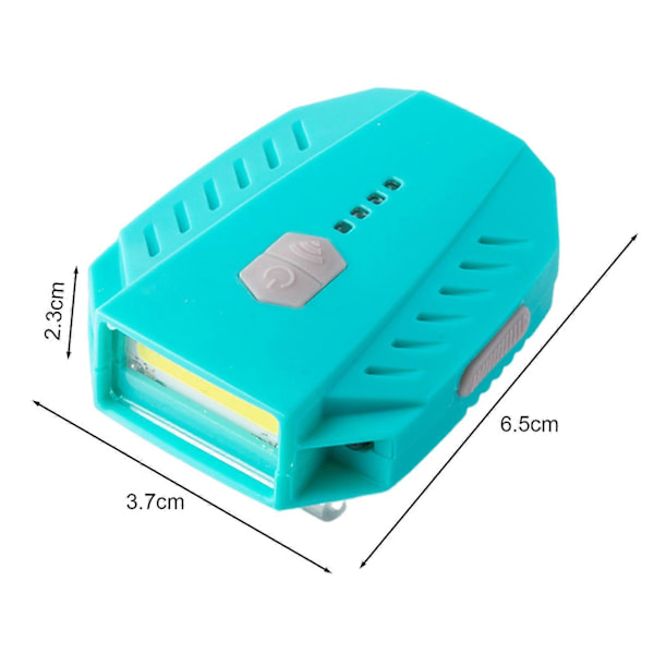 Utomhus Pannlampa med Sensor Super Stark Hög Lumen IP5 Vattentät Uppladdningsbar Dimbar Clip-on Huvudlampa Handsfree Hatt Ficklampa