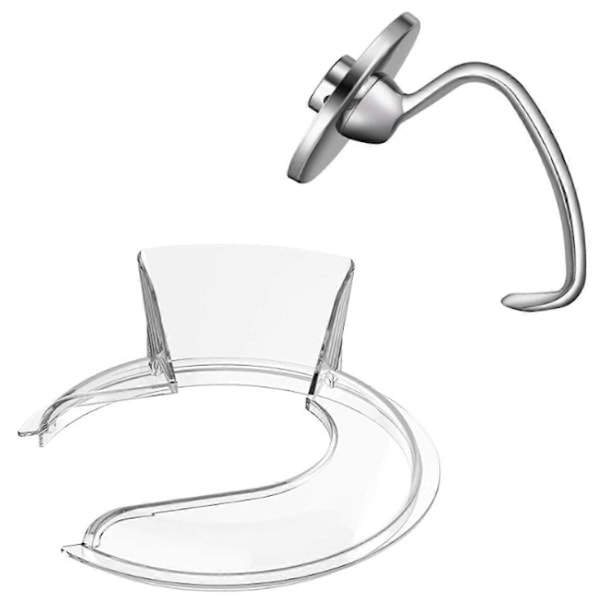 Hällskydd K45DH Degkrok för 4,5-5QT Mixer Skål för Köksmaskin Tillbehör