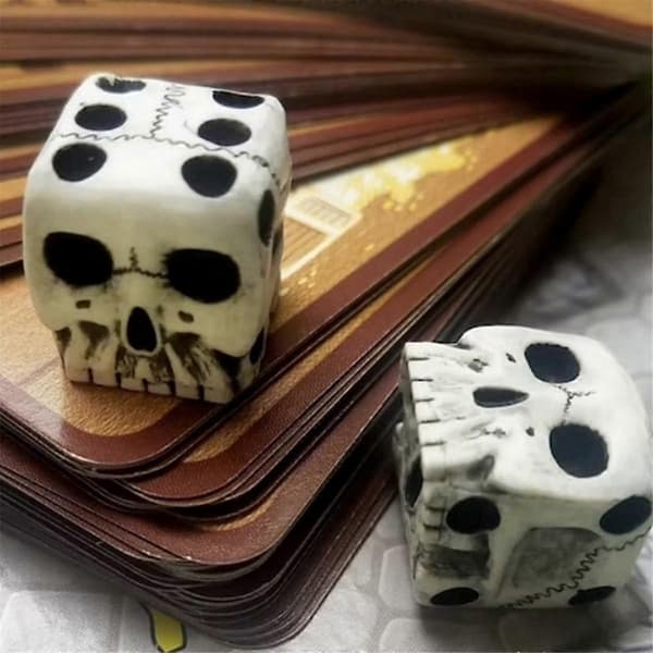 Skull Dice Casual Party Brettspill Lekerolleverktøy
