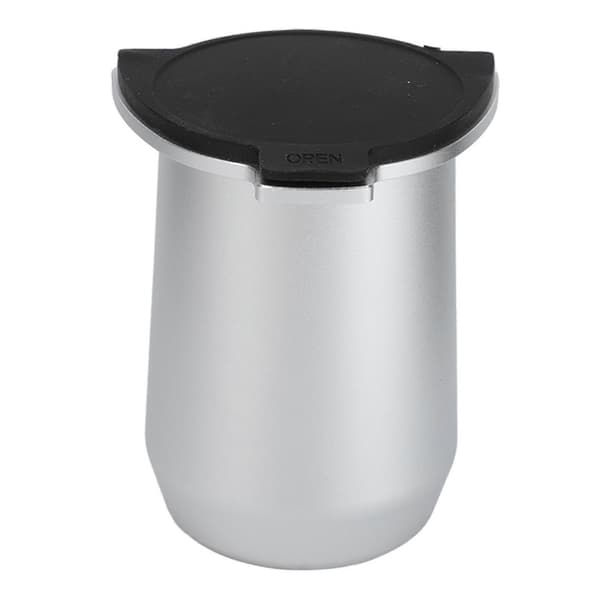 Doseringstratt i aluminiumlegering med silikondammskydd för Breville 8-serien kaffemaskin silver