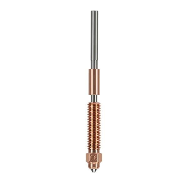 Högflödesutskrift Uppgraderat Munstycke K1C Krom Zirkonium Kopparmunstycke för K1 Max V3 3D-skrivare Hot End-0.6mm
