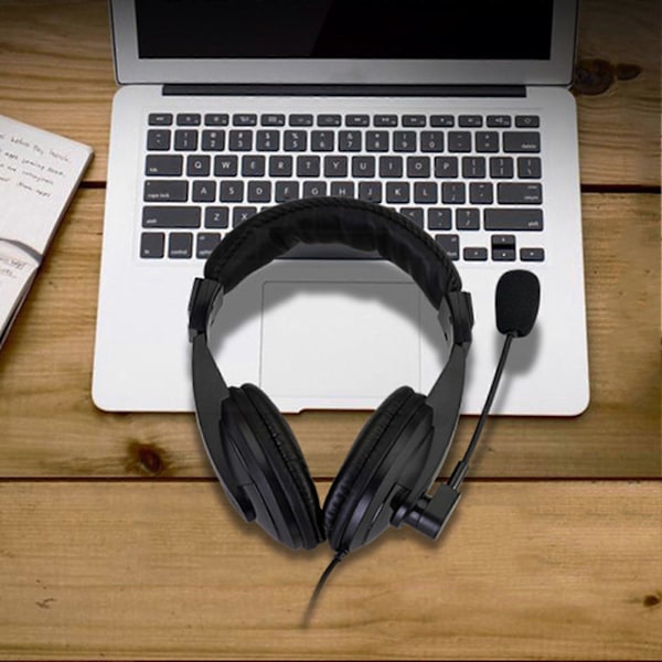 Langalliset kuulokkeet mikrofonilla Stereo Surround -äänentoisto Melunvaimennus Päähän asennettavat kuulokkeet Ergonominen mukava E-urheilu Pelikuulokkeet verkkotunneille Li