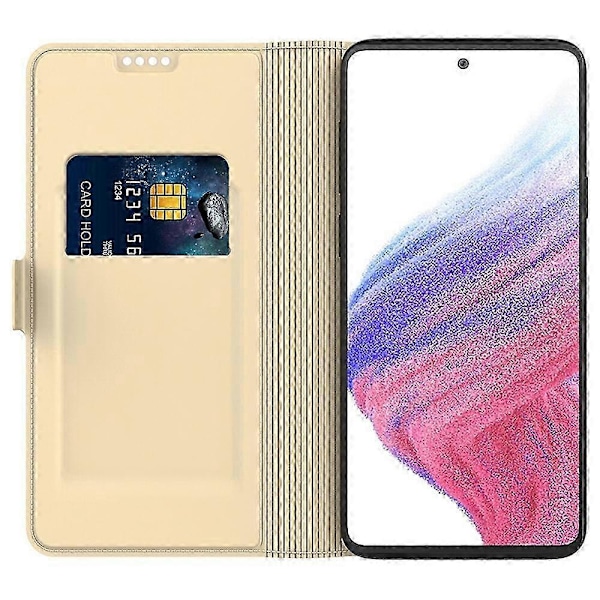 Samsung Galaxy A06 -kotelo, iskunkestävä TPU-sisäkuori, nahkainen puhelinkotelo s20241212286 Style B