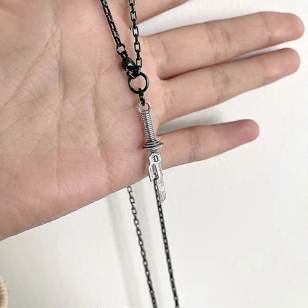 Anime Jujutsu Kaisen Fushiguro Toji roolipelikaulakoru miesten Auringon miekka -riipus kaulakoru koru Bracelet