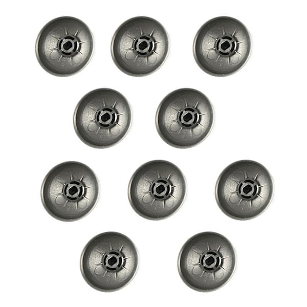 10 st för Gamepad Controller Analog Knapp Tumspak Joystick Tumgrepp Svamp Hatt