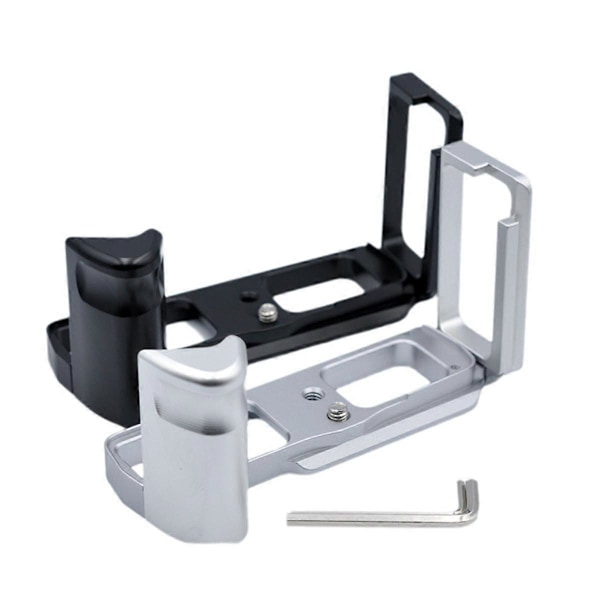 Kamera L-Plade Beslag Quick Release Plade Greb til OMD EM5II EM5MarkII Sort