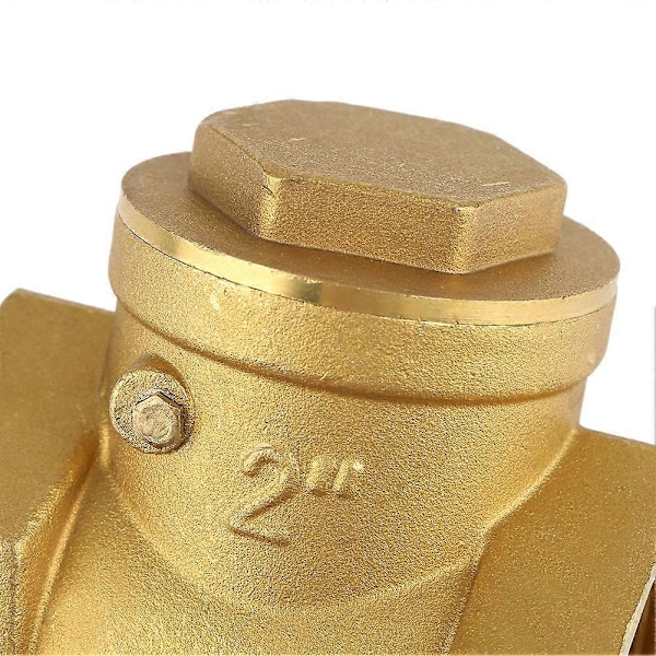 DN50 Sisäkierre Messinki Takaiskuventtiili 232PSI Estää Veden Takaisinvirtauksen