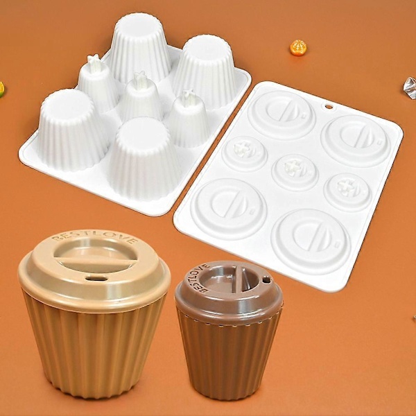 Silikoneforme til Moussekager, Chokolade og Fondant, Egnet til Cupcakes og Bageplader 2 STK