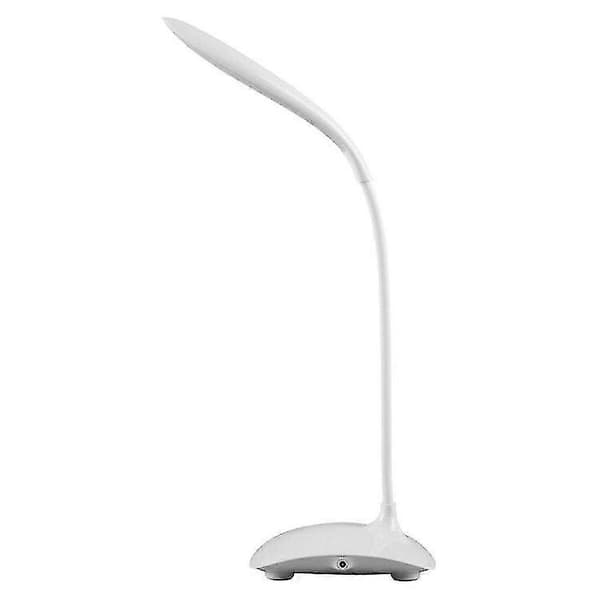 Moteriktig LED skrivebordslampe arbeidslesing øyebeskyttelse USB-lading sammenleggbar berøringsdimming skrivebordslys