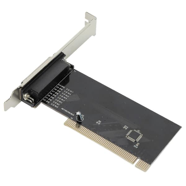 PCI til Parallel 25pin DB25 Utvidelseskort LPT Kontroller Port Adapter for Stasjonær PC Skriver