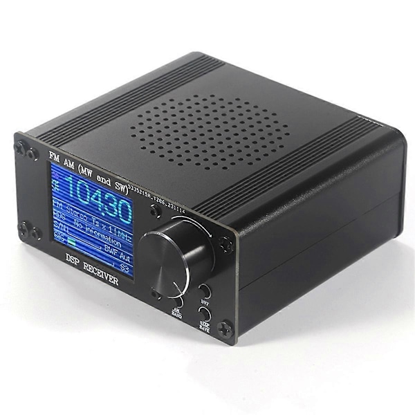 ATS-80 FM AM Radio Taajuusmodulaatio Amplitudimodulaatio Radiovastaanotin Värinäytöllä