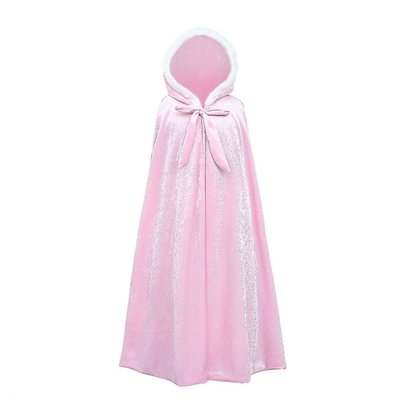 Flickor Rapunzel Prinsessklänning Barn Hösttrassel Fancy Prinsesskostym Barn Födelsedag Karneval Klänningar Party Kläder Cape only cape 6T(130)