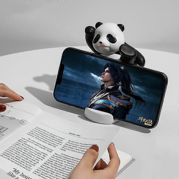 Hagepanda Mose Mikrolandskap Figur Dekorasjon Pandaunger
