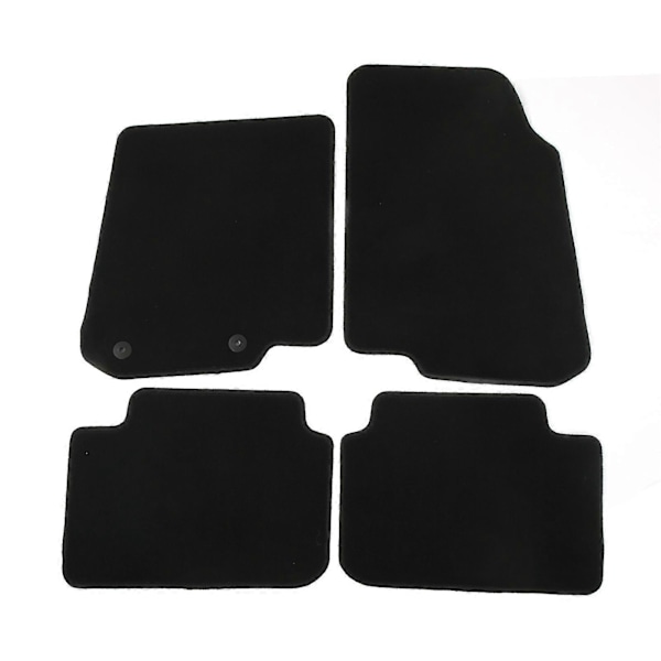 4 stk. Bilmåtter Gulvtæpper Gummi Sort Udskiftning til FORD FALCON FG XR6 XR8 MK1 XR SERIES