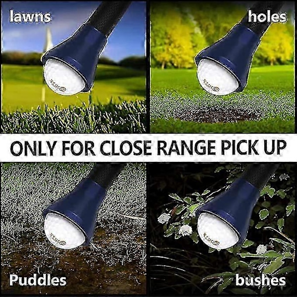 3 st Golfbollplockare, Golfboll Upplocknings Sugkopp, Golfboll Gripare Sugkopp För Putters Och Golfare Dark blue