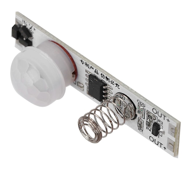 Infrarød bevegelsessensormodul Justerbart kort DC3.724V for skapgarderobe LzopaWprR11