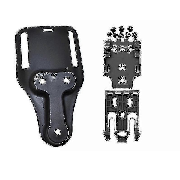 Taktisk Pistolhylster Tilbehør Qls Hurtigt Låsesystem Kit Universal Jagt Lavt Monteret Bælte Paddle Drop Leg Elastisk Bånd Rem E tan strap
